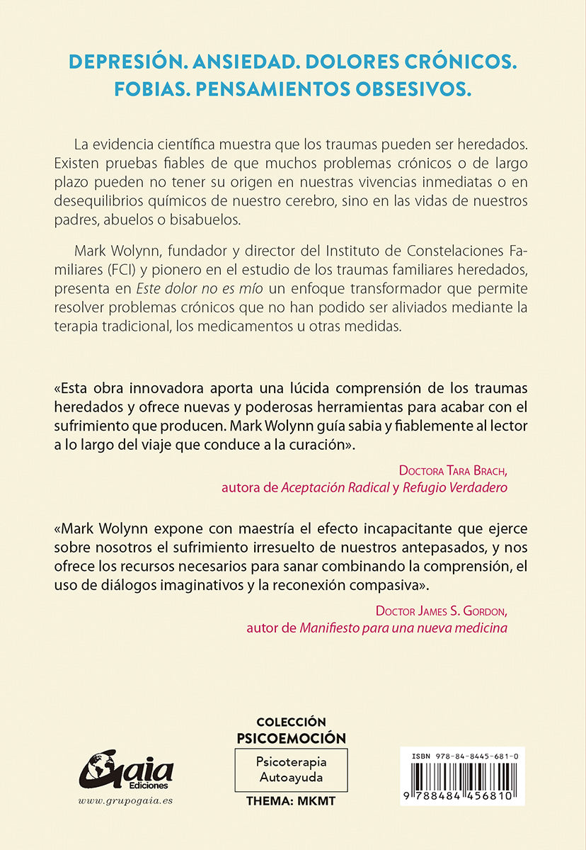 Este dolor no es mio