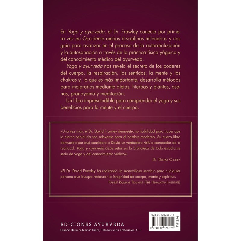 Yoga y ayurveda: Autosanación y autorrealización