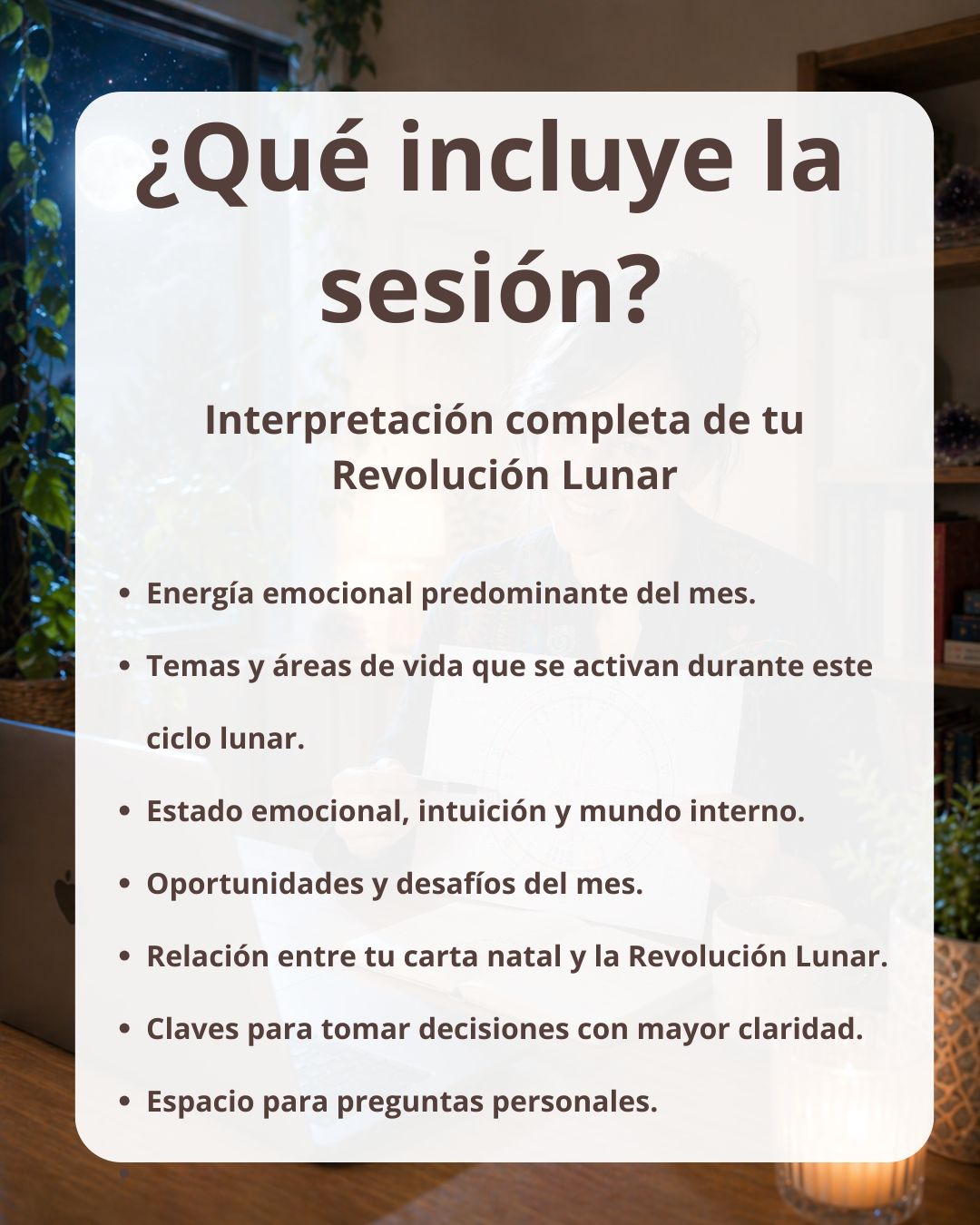 Consulta Revolución Lunar con Anna Faci
