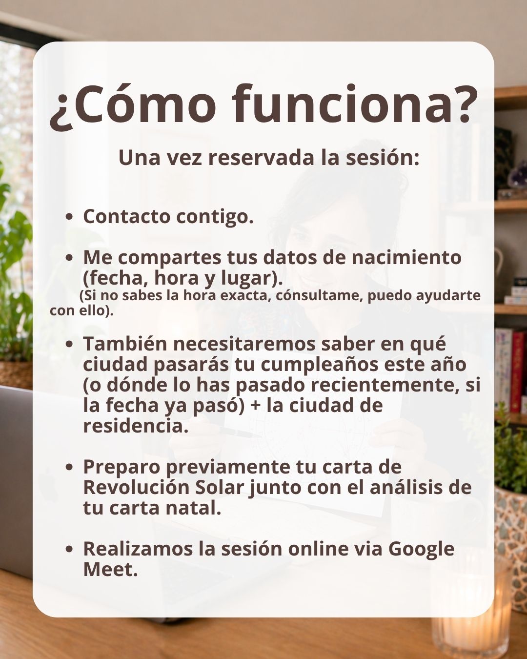 Consulta Revolución Solar con Anna Faci