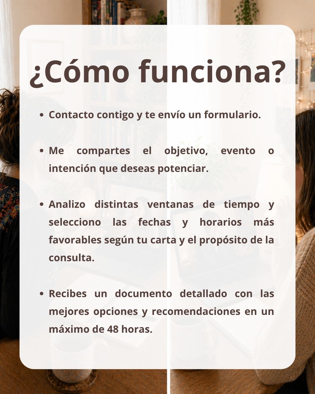 Consulta Astrología electiva con Anna Faci