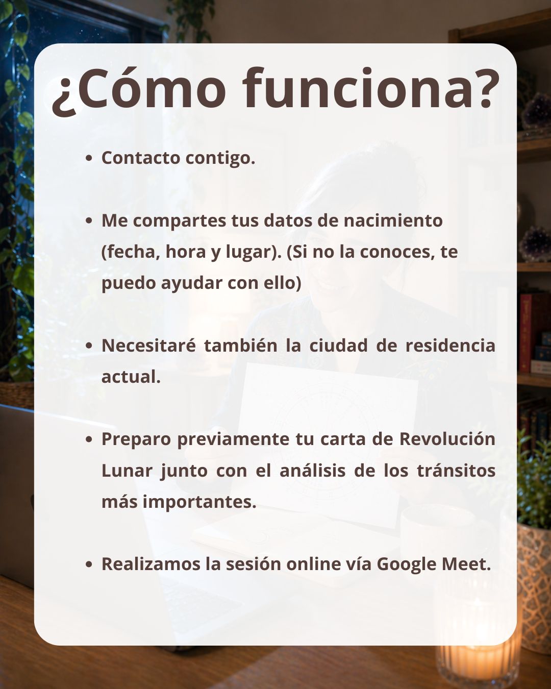 Consulta Revolución Lunar con Anna Faci