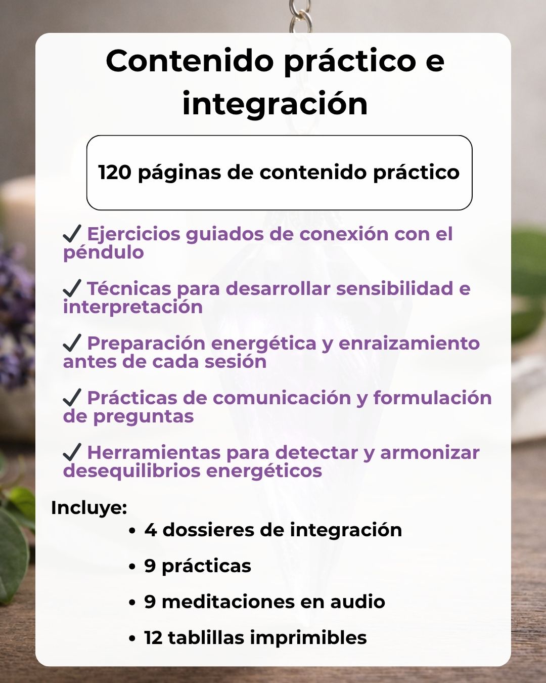 Curso de Péndulo. Nivel 1
