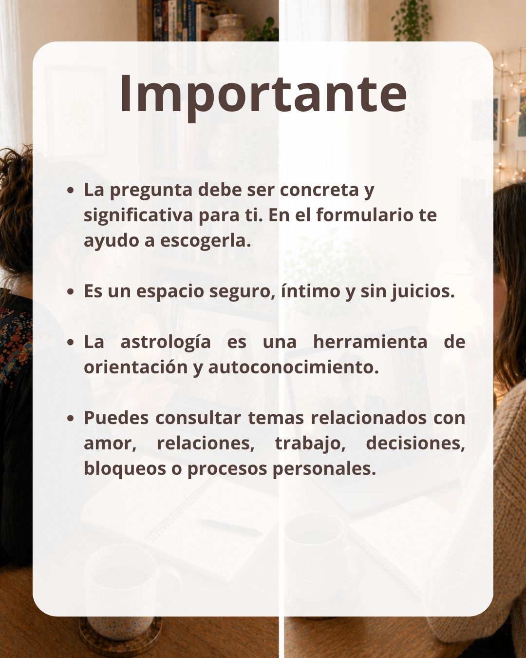 Consulta Astrología horaria con Anna Faci