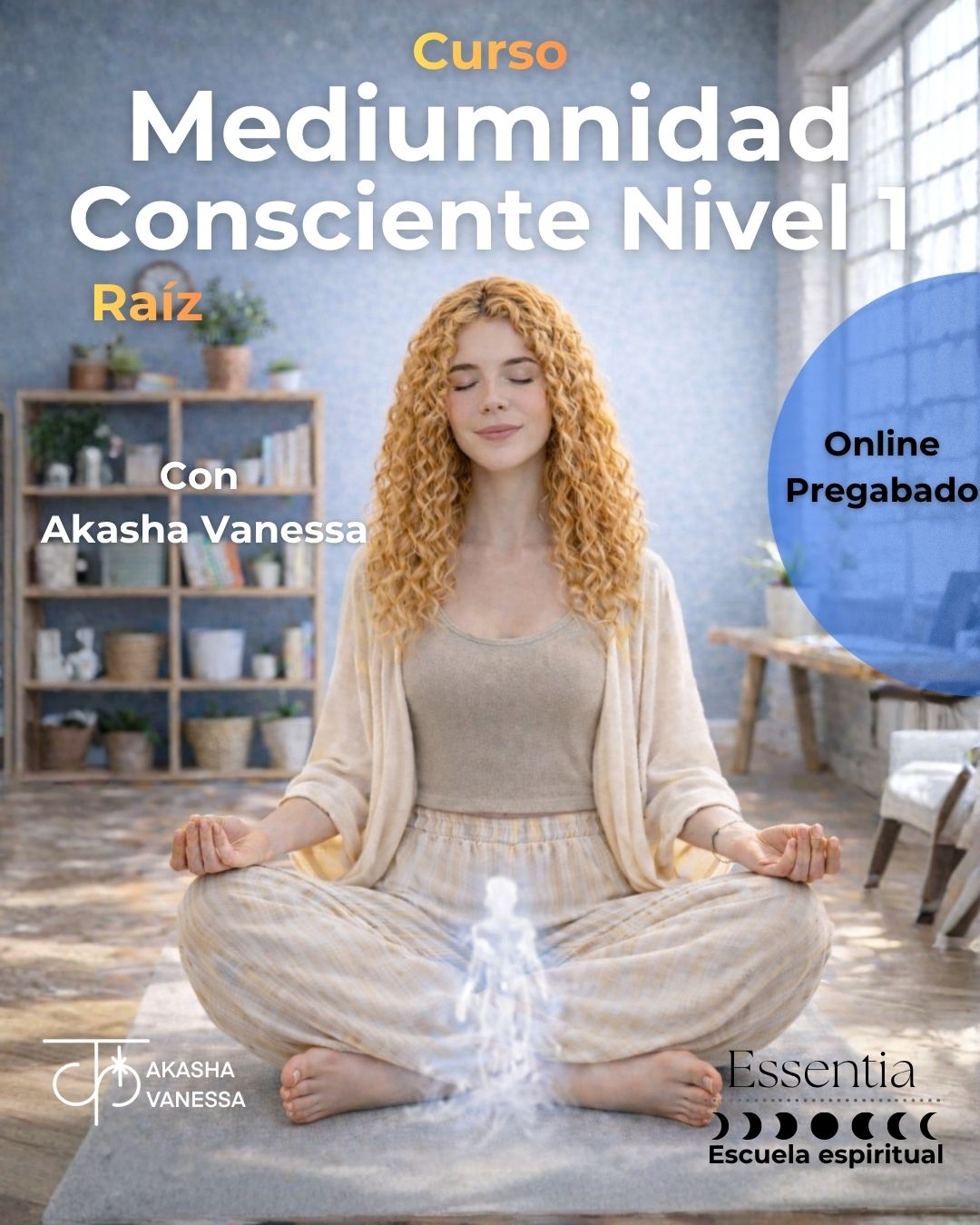 Curso de Mediumnidad Consciente. Nivel 1: Raíz.