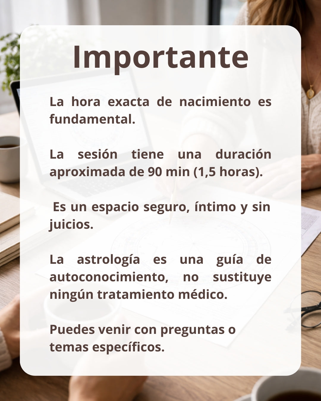 Consulta Carta Natal con Anna Faci