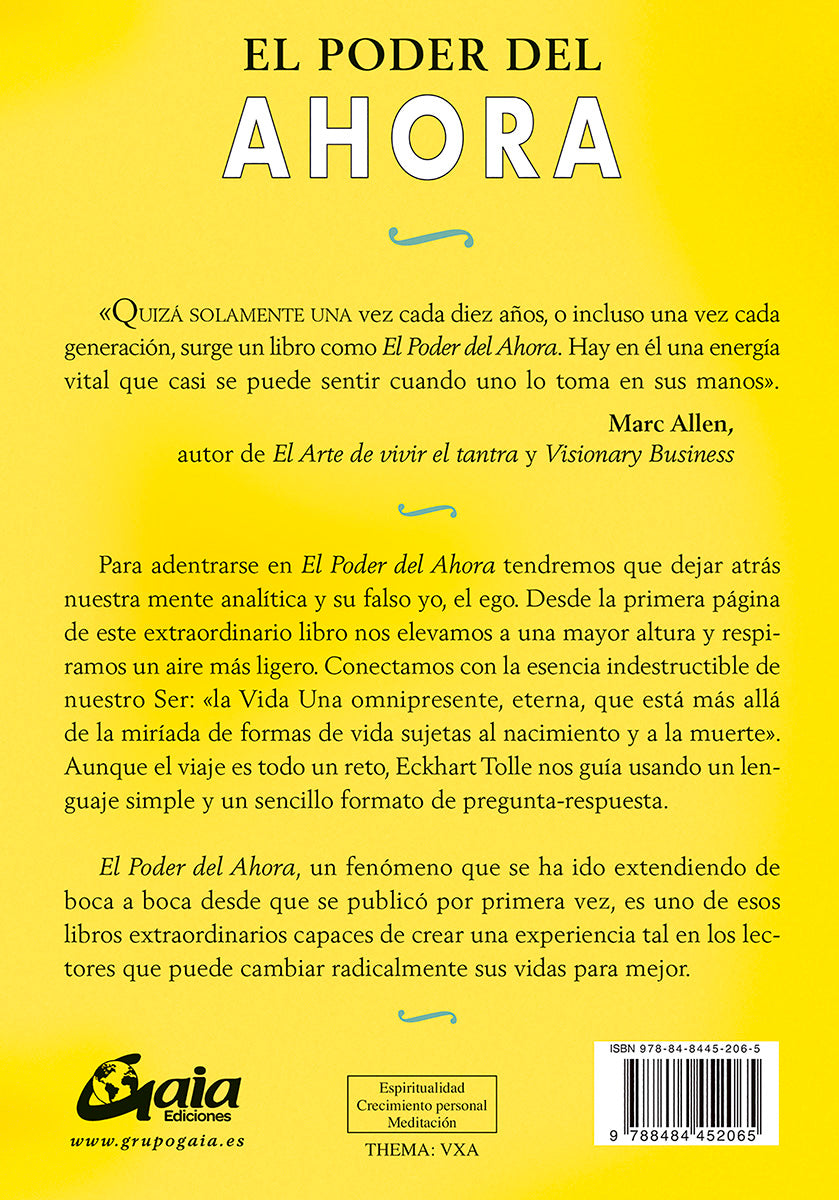 El poder del ahora